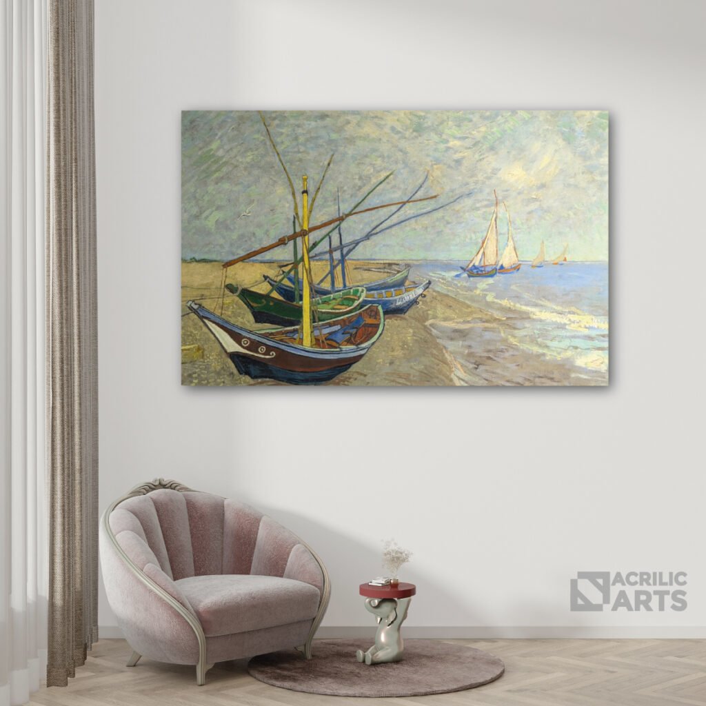 Canvas Van Gogh mockup