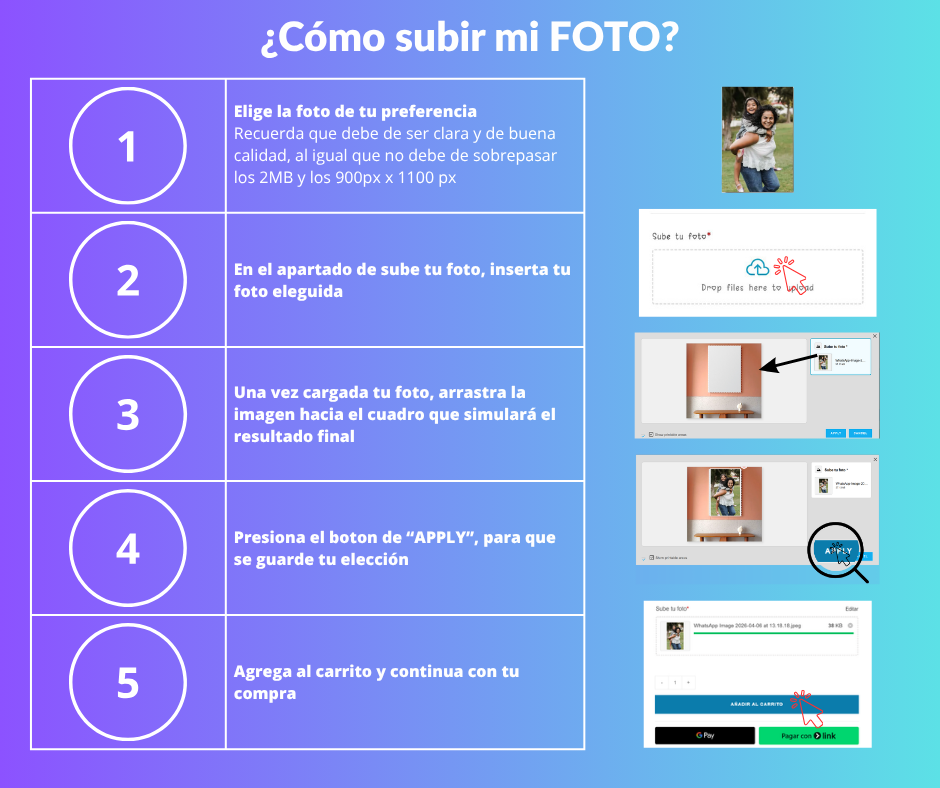 Cuadro Canvas Personalizado - Formato Vertical - Image 3