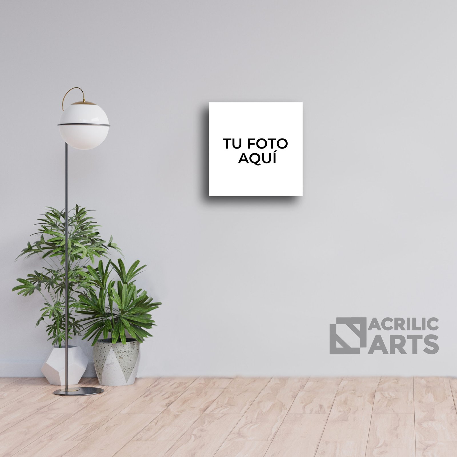 Cuadro Acrílico Personalizado - Formato Circular